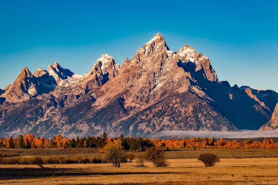 Teton 국립공원 여행미국 서부 캠핑카 여행